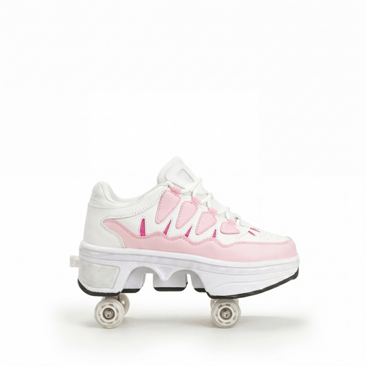 Pink blade runners