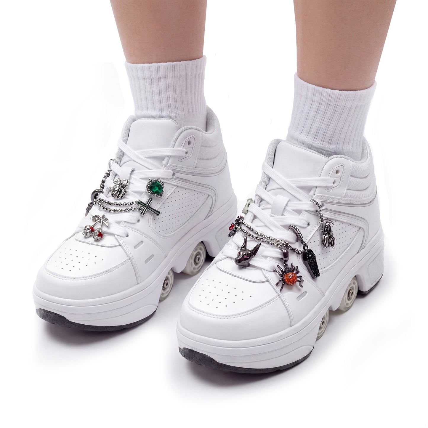 Radio Girl Shoe Charm