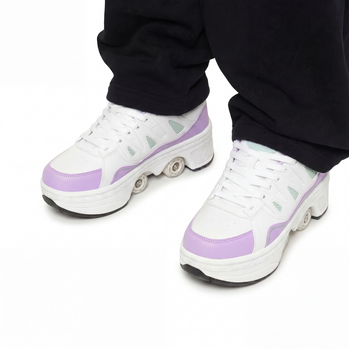Blade Runners shoes roller skate shoes with hidden wheels
