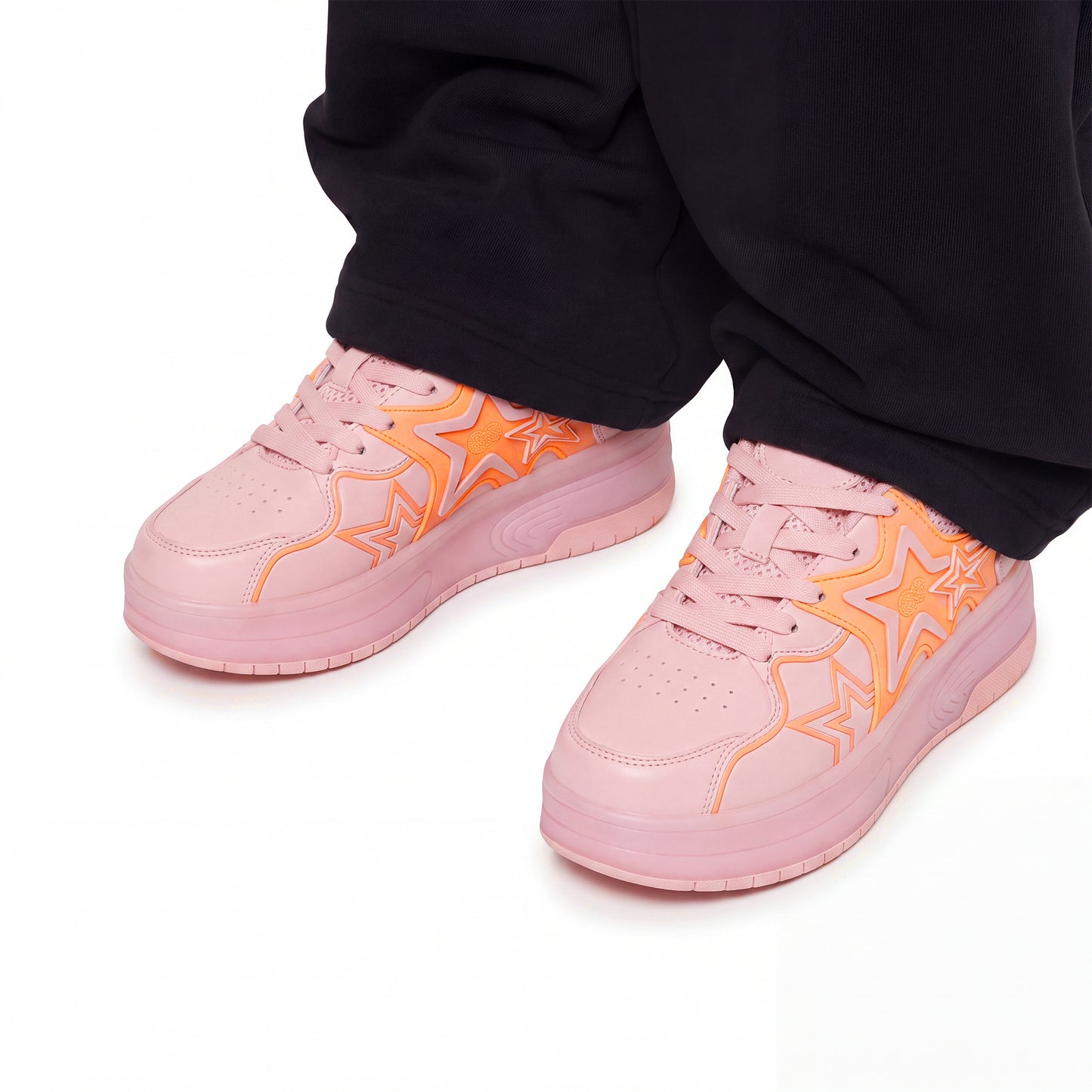 Orange burst Arc Runners